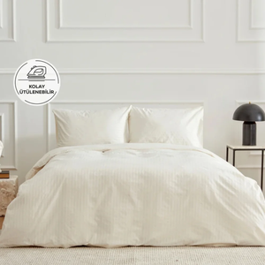 Dupla posteljina Karaca Josef Siva 200x220 – 50% pamuk / 50% poliester