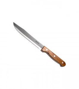 Kuhinjski nož s drvenom drškom 17,5 cm