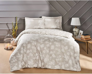 Posteljina TAC Peggy plava 200x220 cm – Saten 100% pamuk (220TC, Euro)