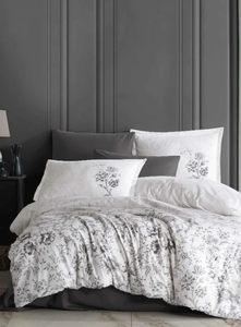 Dupla posteljina Clasy Napa Antrasit 200x220 – 100% pamuk