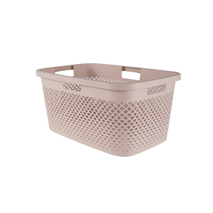 CURVER korpa za veš Pure, 47L, čista roza