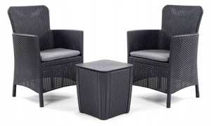 KETER garnitura set Miami siva