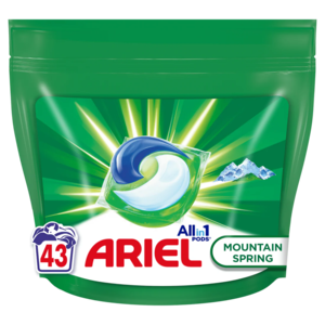 ARIEL kapsule za pranje veša Mountain Spring 43 kom