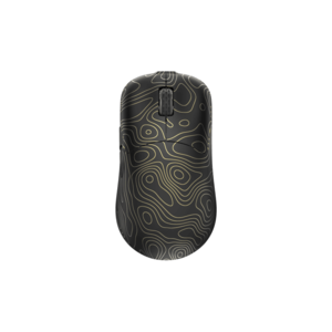 WHITE SHARK gaming miš GM-5015 AERO 10000 dpi 6 tipki bežični, crno-zlatni