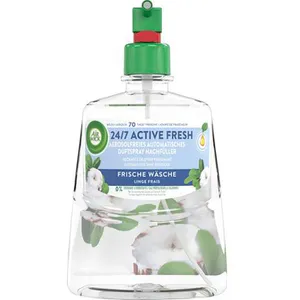 AIR WICK Active Fresh refil za automatski osvježivač zraka Fresh Cotton, 228ml