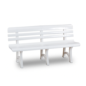 BICA Olimpia vrtna klupa bijela