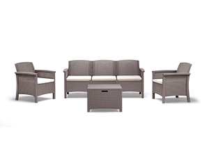 BICA Venezia 3 vrtna garnitura smeđa