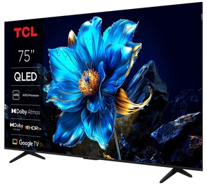 TCL QLED televizor 75P7K 4K Ultra HD, Smart, Google TV, AiPQ procesor, Dolby Vision · Atmos, HDR10+, HVA panel