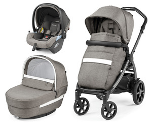 PEG PEREGO dječja kolica 3u1 Book Lounge modularni sustav City Grey