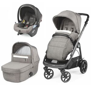 PEG PEREGO dječja kolica 3u1 Veloce Lounge modularni sustav City Grey