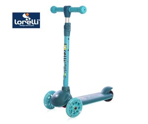 LORELLI dječji romobil Tamtam Green UFO sa svjetlećim točkovima