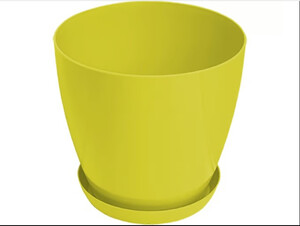 GARDINO saksija LUX 28cm sa podmetačem zelena