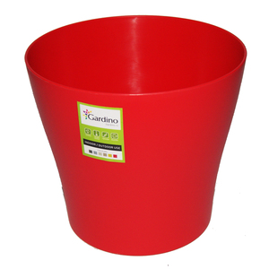 GARDINO saksija LIEGI 16cm crvena