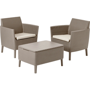 KETER Salemo balkonski set grafit sivi – za balkon i vrt