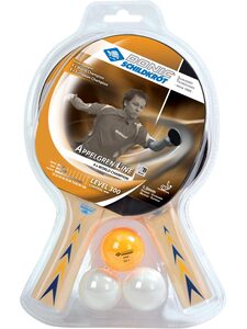 DONIC Appelgren 300 set za stolni tenis 2 reketa + 3 loptice