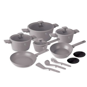 Berlinger Haus set posuđa i kuhinjskih pomagala 15/1 Taupe Collection – BH/8111
