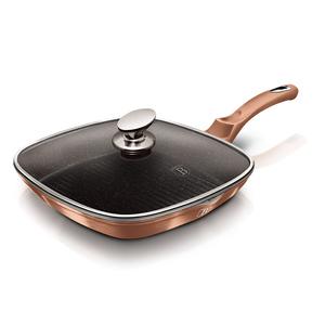Berlinger Haus grill tava s poklopcem Rose Gold Collection – BH/1610