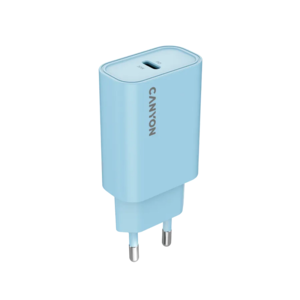 CANYON punjač OnCharge 30CL Max Power 30W 1xPD EU Light Blue