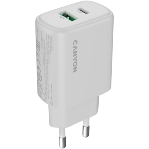 CANYON punjač OnCharge 250 25W 1xPD 1xQC EU White