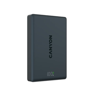 CANYON magnetic power bank CNS-CPB511B, OnPower 511 PD20W 10000mAh Aluminium Interstellar Crni