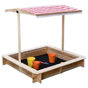 KINDER HOME dječiji pješčanik sa krovom UV zaštita