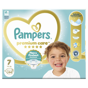 Pampers Premium Care pelene veličina 7 Mega Box 64 kom (15+ kg)