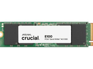 Crucial SSD E100 1TB NVMe M.23,5000/4500 MB/s,PCIe Gen 4 x4