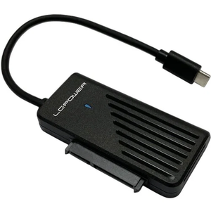LC-Power Adapter za SATA NVMe Raznovrsne opcije povezivanja 2.5" ili 3.5" adapter, USB-C