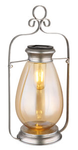 GLOBO solarni fenjer LED 36647 za vrt, dvorište i terasu