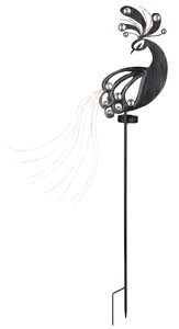 GLOBO solarna lampa paun LED 36019 za vrt i dvorište