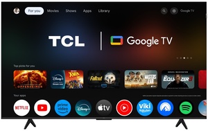 TCL QLED televizor 65P7K 4K Ultra HD, Smart, Google TV, AiPQ procesor, HDR10+, Dolby Vision · Atmos, DTS Virtual:X, Game Master, Slim & Uni-body, Crni