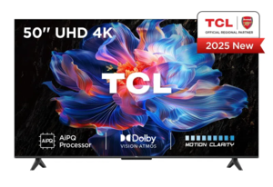 TCL LED televizor 50V6C, AiPQ procesor, 4K HDR, Google OS, HDR10, Smart TV, HVA panel,  Dolby Audio