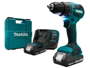 Makita aku bušilica-odvijač u setu sa 2x baterije 2.0 AH, punjačem i koferom 18V LXT DDF490WVE