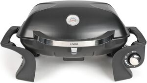 LIVOO prijenosni plinski roštilj 3.5 kW s poklopcem – DC275
