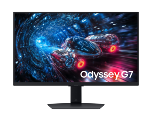 Samsung Gaming Monitor Odyssey G70F, 27" 4K UHD IPS, 360Hz, 1ms, FreeSync, G-SYNC Compatible, Anti-Glare, 2x HDMI, DP, USB Hub, VESA