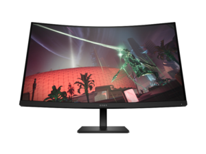 HP OMEN Gaming Monitor 32c, 31.5" QHD VA Curved 1500R, 165Hz, 1ms, FreeSync, Anti-Glare, 2x HDMI, DP, VESA
