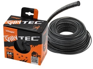 Villager silk za trimer 2.4mm x 50m okrugla nit VillyTec black silent 083674