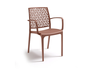 BICA vrtna stolica Ninfa Armchair – cigla crvena