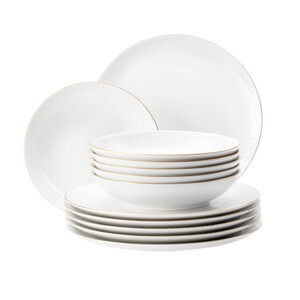 Seltmann Weiden set za jelo Amina Gold 12/1 porculan