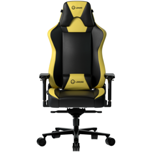 LORGAR Base 311 Gaming stolica, PU eco-leather, Black/yellow