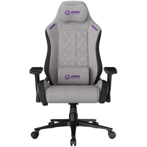 LORGAR CHA41 Gaming stolica, Ergonomic Gaming Chair Advanced, premium anti-stain fabric, Grey