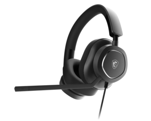 MSI Maestro 300 Gaming Slušalice s Mikrofonom, USB-C, USB-A Adapter, 40 mm Driver, 20–40000 Hz
