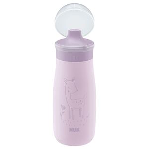 NUK Mini-Me Sip boca od nehrđajućeg čelika 300 ml 9m+, lila