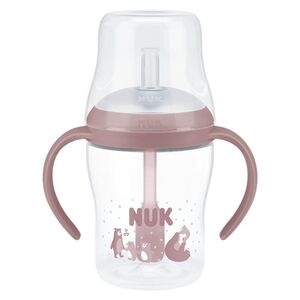 NUK Perfect Match bočica sa slamkom 150 ml, roza