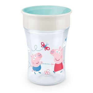 NUK Evolution Magic Cup 230 ml 8m+, Peppa Pig