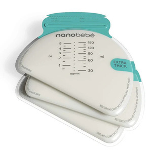 Nanobébé® vrećice za pohranu majčinog mlijeka 270 ml, 25 kom