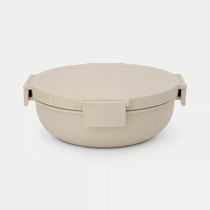 Brabantia Make&Take posuda za salatu To Go 1,3L, soft beige / 241888