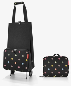 Reisenthel  sklopiva torba za kupovinu na točkiće 30L, dots