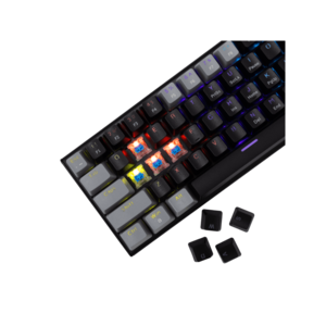 WHITE SHARK gaming tastatura GK-002121V2 WAKIZASHI-2 / Crno-siva US-BLUE SWiTCH