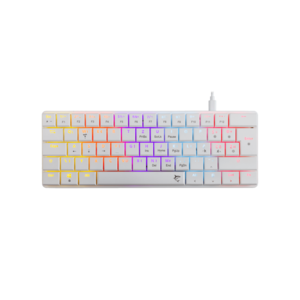 WHITE SHARK gaming tastatura GK-006212 NAGAMAKI Bijela-Mehanička/ HR - RED SWiTCH